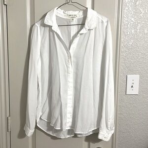 Anthropologie White Cloth & Stone Shirt